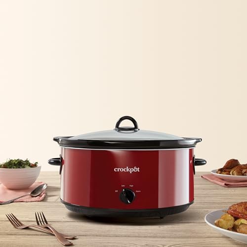 Express Crock 8 Quart Programmable Slow Cooker - Curated Catalog X6