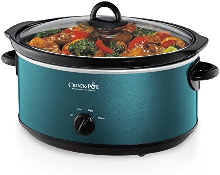 7 Quart Manual Slow Cooker – Turquoise - Curated Catalog I7