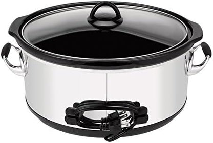 7 Quart Programmable Slow Cooker – Polished Platinum - Curated Catalog J9