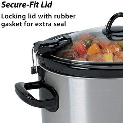 Cook & Carry 6 Quart Portable Slow Cooker - Curated Catalog T5
