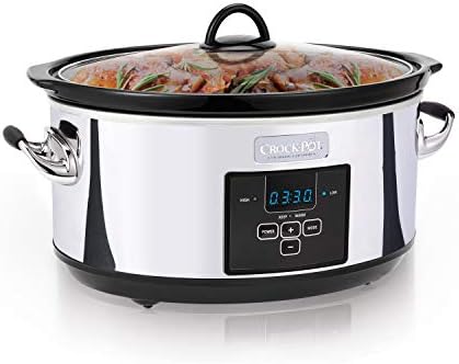 7 Quart Programmable Slow Cooker – Polished Platinum - Curated Catalog J9