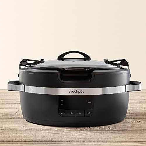 Thermoshield 6 Quart Slow Cooker with Carry Handles - Curated Catalog I2