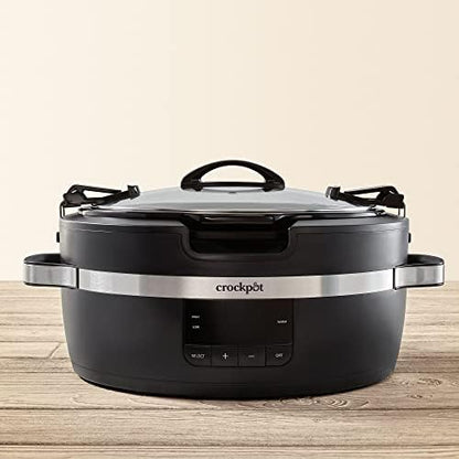 Thermoshield 6 Quart Slow Cooker with Carry Handles - Curated Catalog I2
