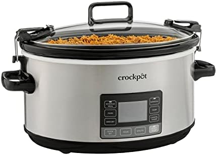 7 Quart Portable Programmable Slow Cooker with Timer - Curated Catalog W6