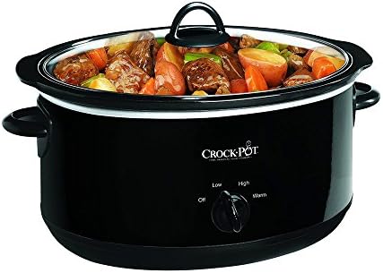 8 Quart Manual Slow Cooker – Black - Curated Catalog C3