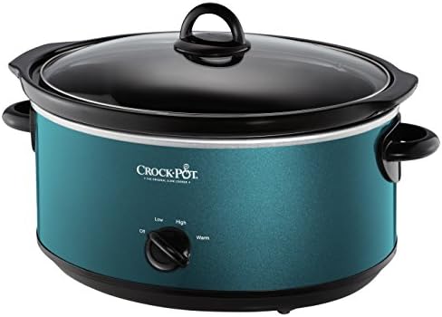 7 Quart Manual Slow Cooker – Turquoise - Curated Catalog I7