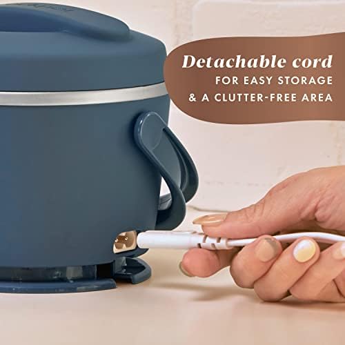 Electric Lunch Box Food Warmer 20oz – Faded Blue - Curated Catalog B8