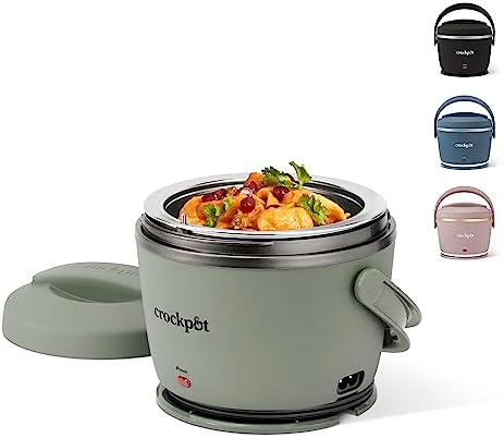Portable Electric Lunch Box Food Warmer – Green - Curated Catalog D3