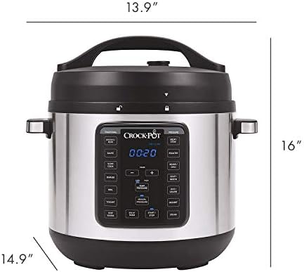 8 Quart Express Crock Multi-Use Pressure Cooker - Curated Catalog U5