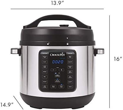 8 Quart Express Crock Multi-Use Pressure Cooker - Curated Catalog U5