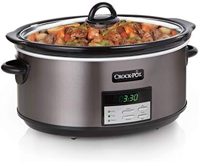 8 Quart Programmable Slow Cooker with Auto Warm - Curated Catalog Q5
