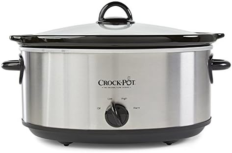 7 Quart Oval Manual Slow Cooker – Stainless Steel - Curated Catalog M6