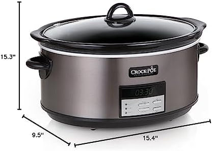 8 Quart Programmable Slow Cooker with Auto Warm - Curated Catalog G4
