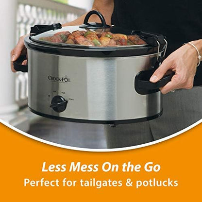 Cook & Carry 6 Quart Portable Slow Cooker - Curated Catalog T5
