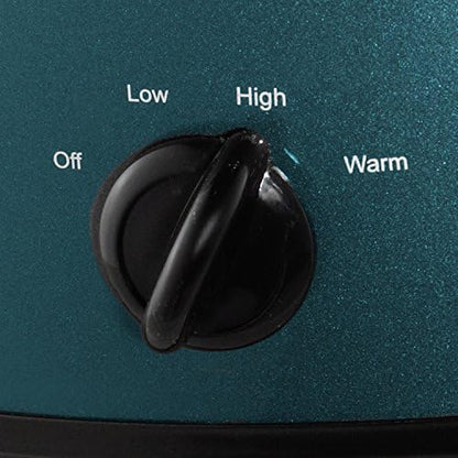 7 Quart Manual Slow Cooker – Turquoise - Curated Catalog I7