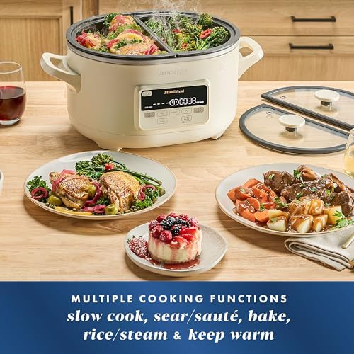 MultiMeal Multicooker with Programmable Slow Cooker - Curated Catalog C7