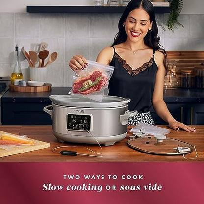 7 Quart Programmable Cook & Carry Slow Cooker - Curated Catalog X8