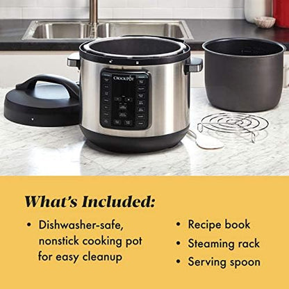 8 Quart Express Crock Multi-Use Pressure Cooker - Curated Catalog U5