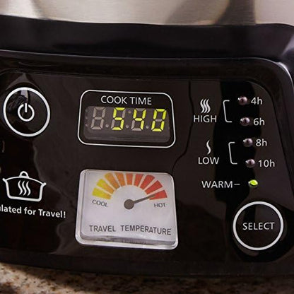 Cook & Carry 6 Quart Programmable Slow Cooker - Curated Catalog E0