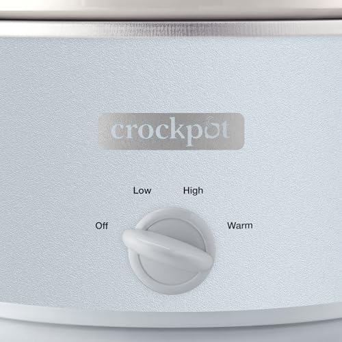 4.5 Quart Manual Slow Cooker – Macaroon Blue - Curated Catalog E0