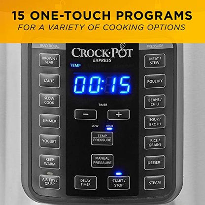 Express Crisp 8 Quart 10-in-1 Pressure Cooker - Curated Catalog R2