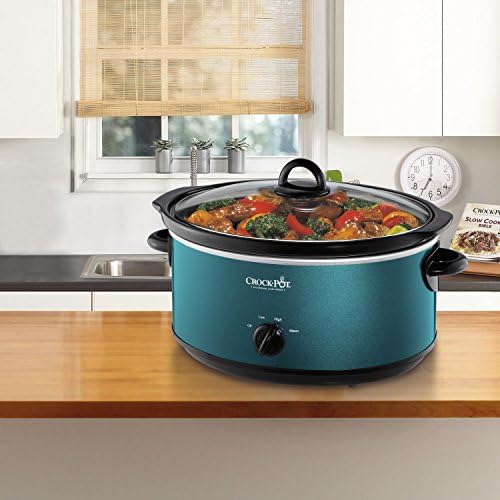 7 Quart Manual Slow Cooker – Turquoise - Curated Catalog P0
