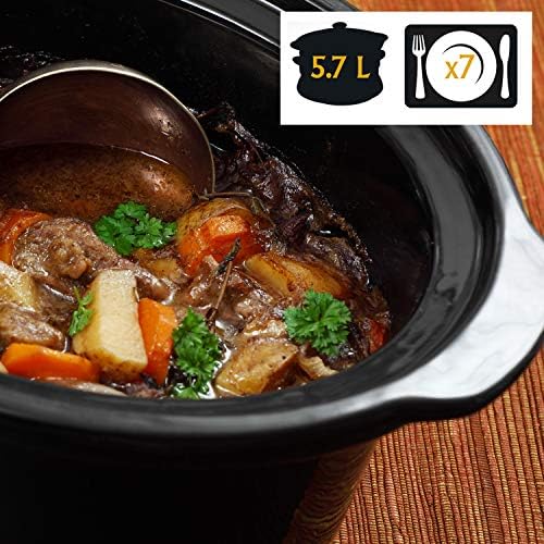 Cook & Carry 6 Quart Portable Slow Cooker - Curated Catalog T5