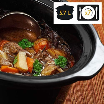 Cook & Carry 6 Quart Portable Slow Cooker - Curated Catalog T5