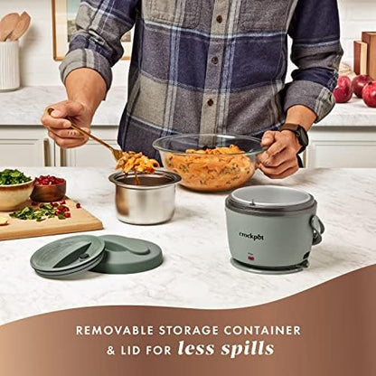 Portable Electric Lunch Box Food Warmer – Green - Curated Catalog D3