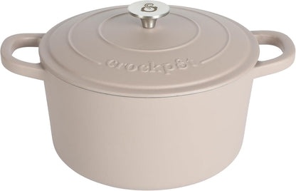 3 Quart Enameled Cast Iron Dutch Oven – Aqua - Curated Catalog Q9