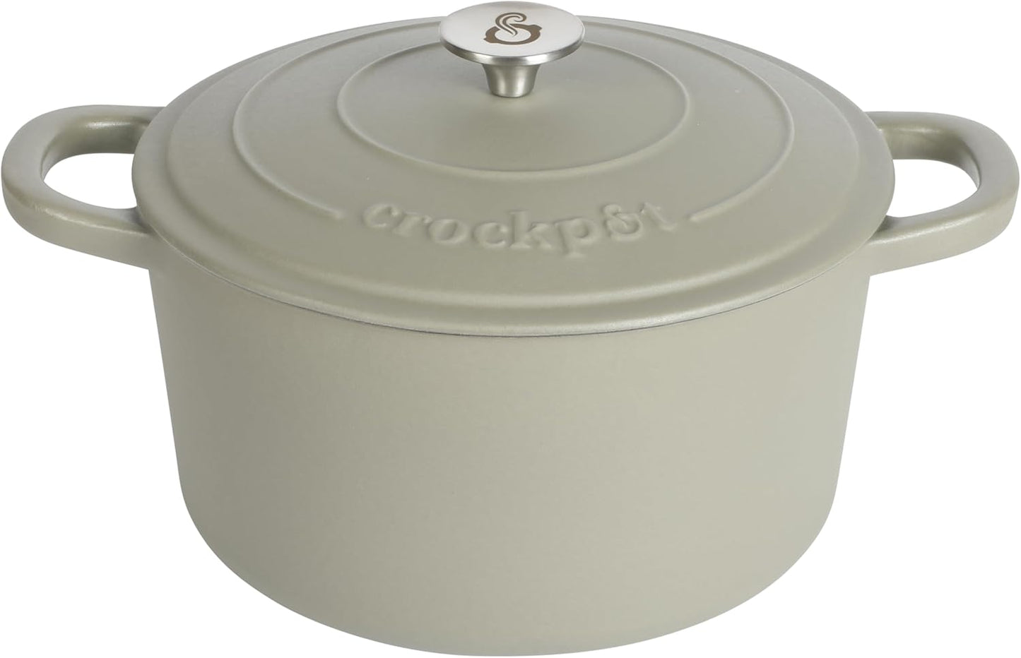 3 Quart Enameled Cast Iron Dutch Oven – Aqua - Curated Catalog Z6
