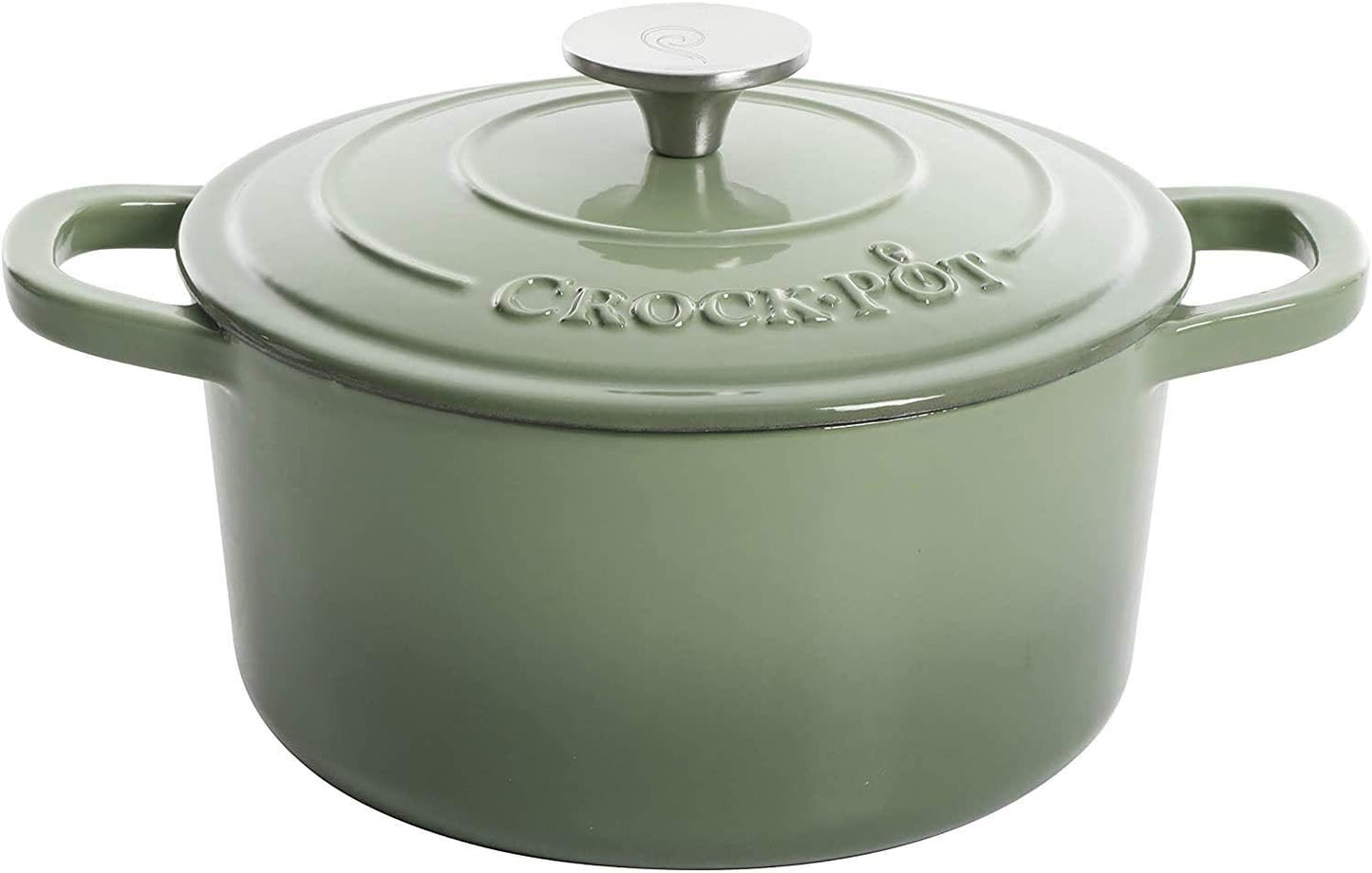 3 Quart Enameled Cast Iron Dutch Oven – Aqua - Curated Catalog H9