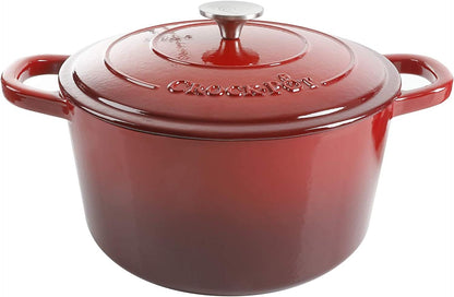 3 Quart Enameled Cast Iron Dutch Oven – Aqua - Curated Catalog H9