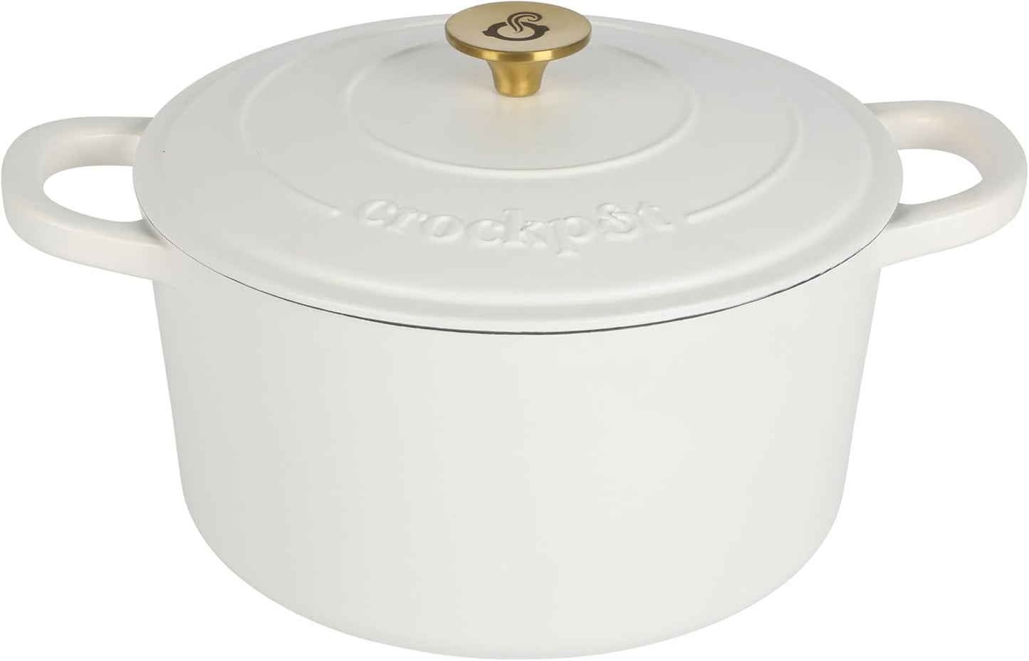 3 Quart Enameled Cast Iron Dutch Oven – Aqua - Curated Catalog Z6