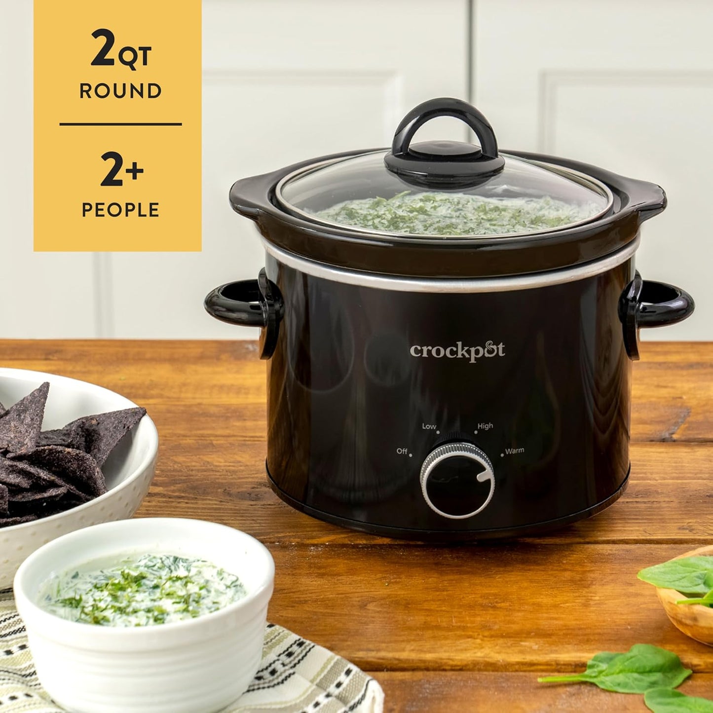2 Quart Mini Slow Cooker – Classic Compact Cooker - Curated Catalog F9